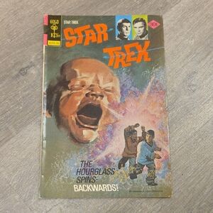 Star Trek Comic Book - The Hourglass Spins Backwards